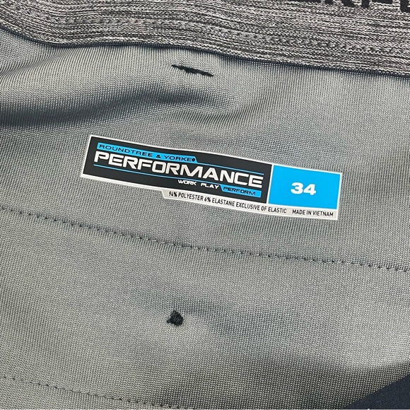 Roundtree & Yorke Performance Pickleball Print Shorts - Picture 2 of 5